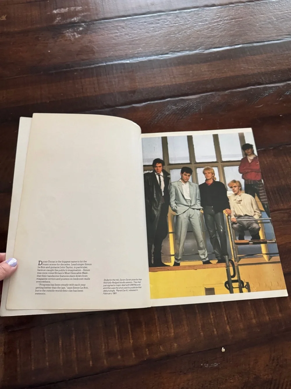 The Best of Duran Duran Vintage Photo Book 1980s Music Collectible